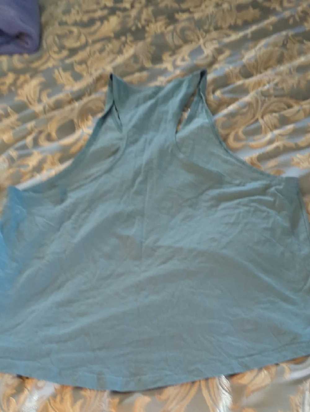 YoungLA Light Blue Racerback Tank Top - Picture 2 of 4